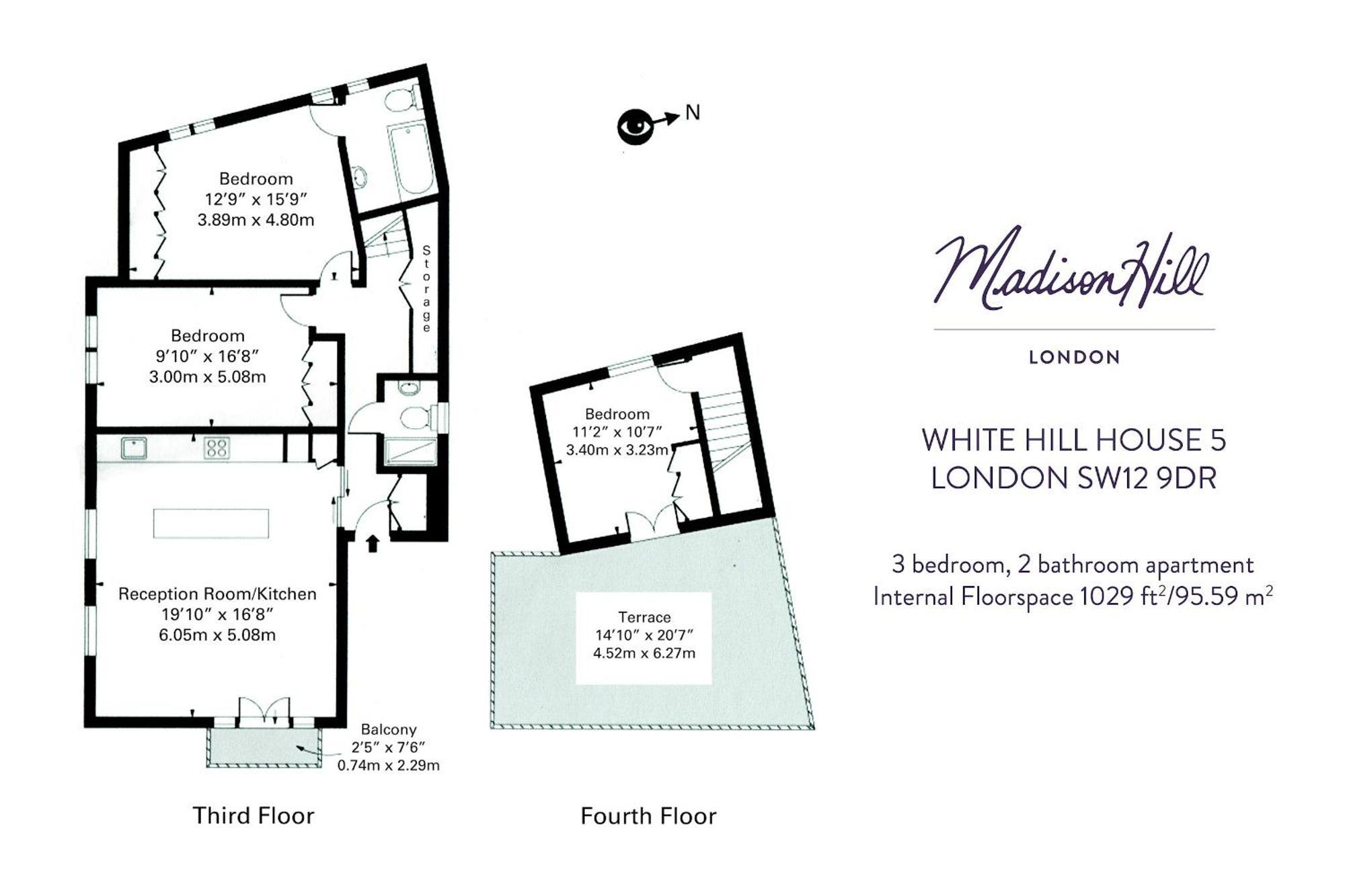 Madison Hill - White Hill House 5 - 3 Bedroom Flat ロンドン エクステリア 写真